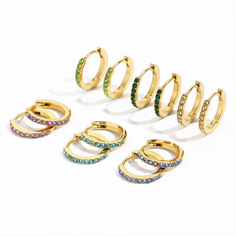 Wholesale Small and Delicate Stainless Steel Earrings