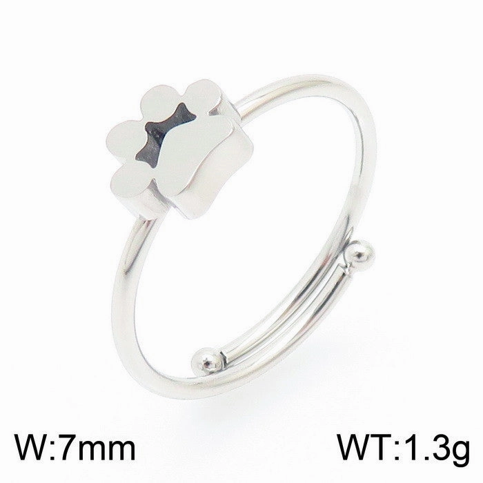 Wholesale Small Animal Paw Print Gold Plated Necklaces