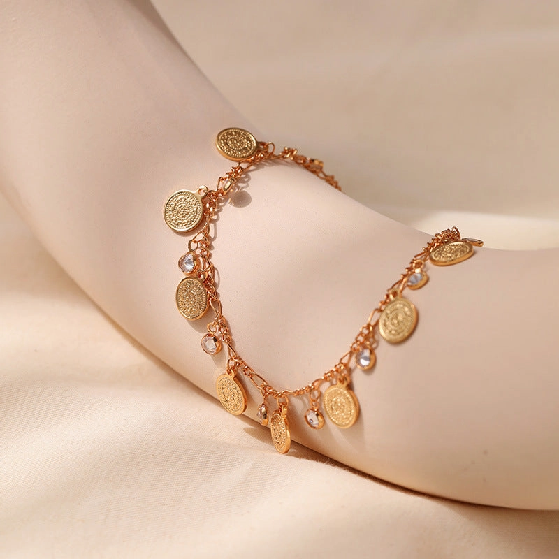 Wholesale Small Round Copper Bracelet