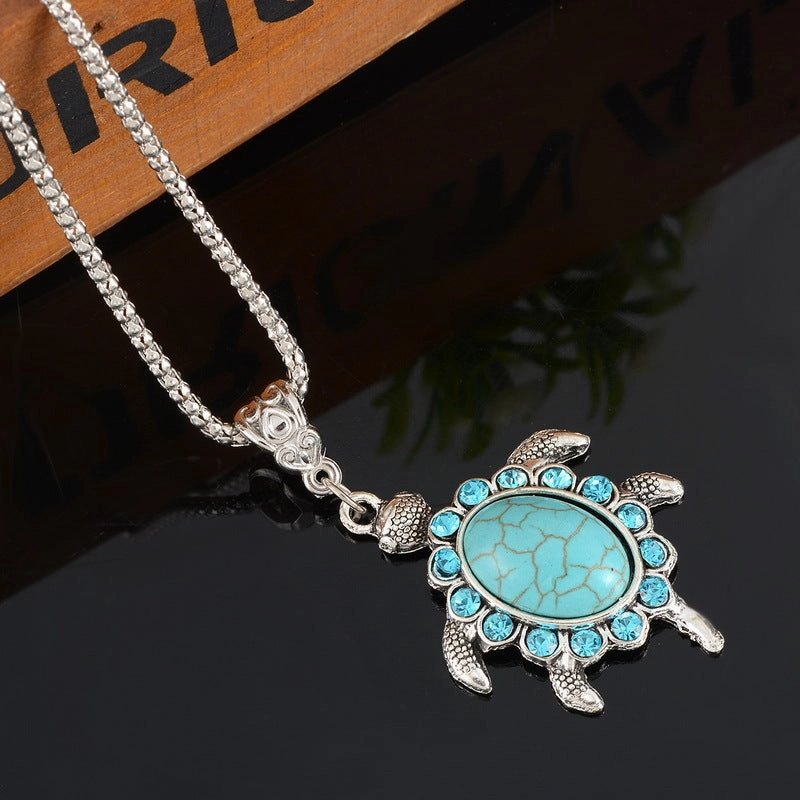 Wholesale Small Turtle Turquoise Earrings