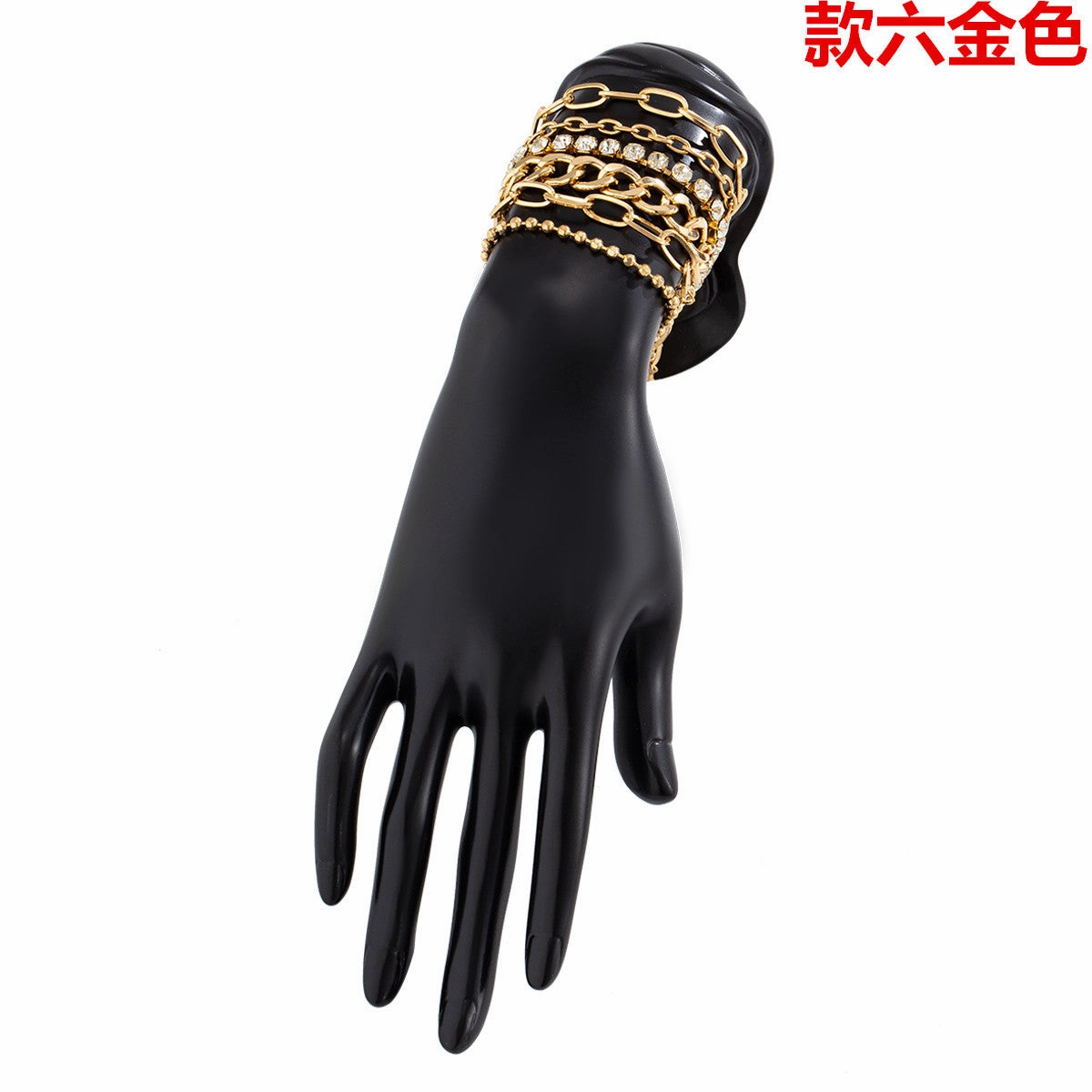 Wholesale Smooth C Shape Mixed Twist Alloy Bracelet