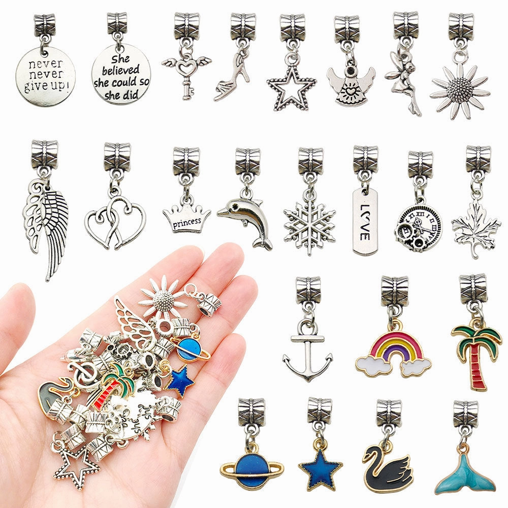 Wholesale Snake Chain Crystal Crown Alloy Bead Bracelet Accessory Set