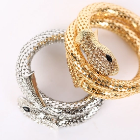 Wholesale Snake Rhinestone Bracelet