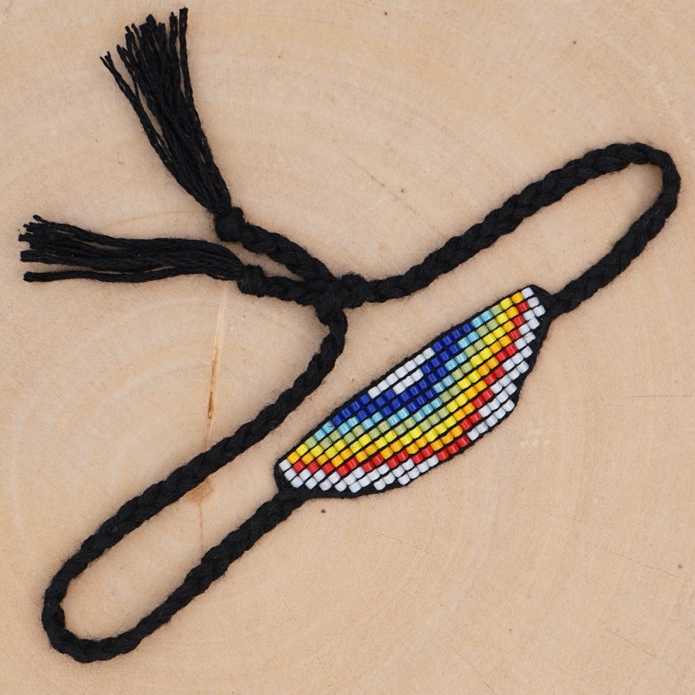 Wholesale South American Ethnic Style Glass Bracelet