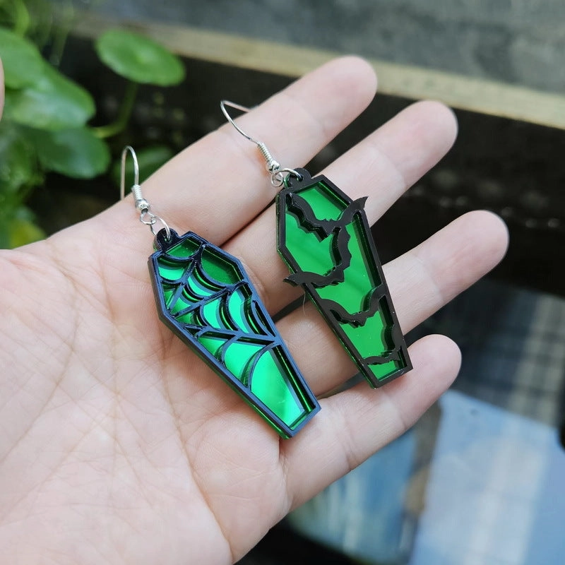 Wholesale Spider Web Acrylic Earrings