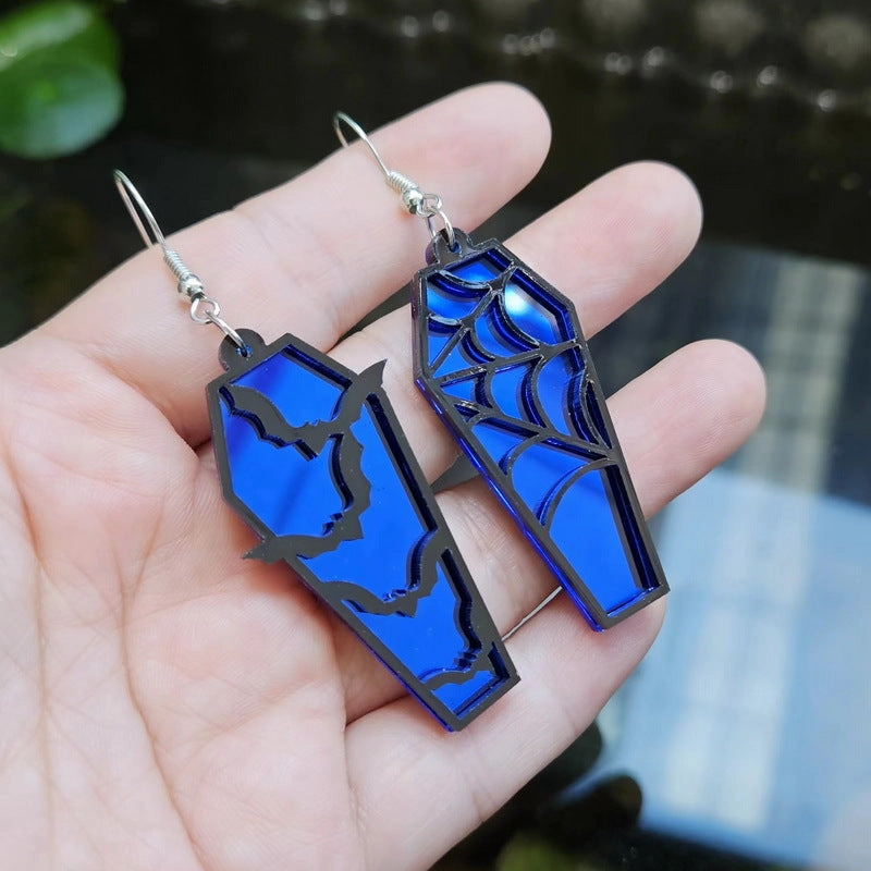 Wholesale Spider Web Acrylic Earrings