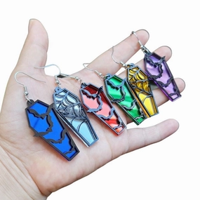 Wholesale Spider Web Acrylic Earrings