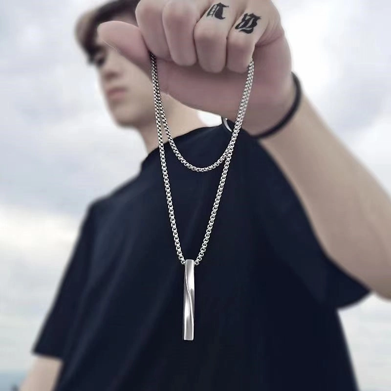 Wholesale Spiral Men's Necklace
