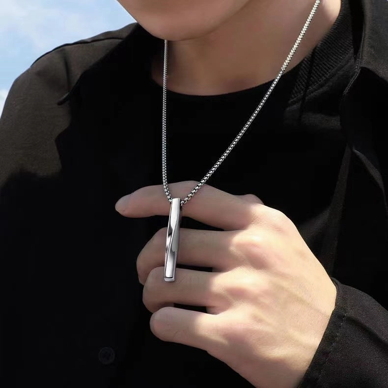 Wholesale Spiral Men's Necklace