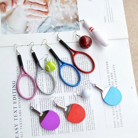 Wholesale Sports Collection Alloy Earrings