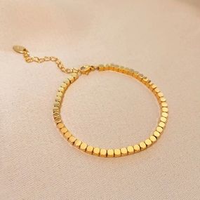 Wholesale Square Non-fading Titanium Steel Bracelet