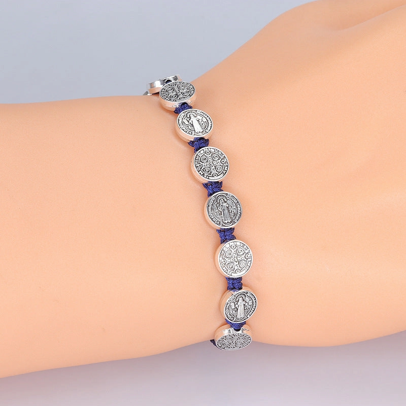 Wholesale St. Benedict Alloy Bracelet