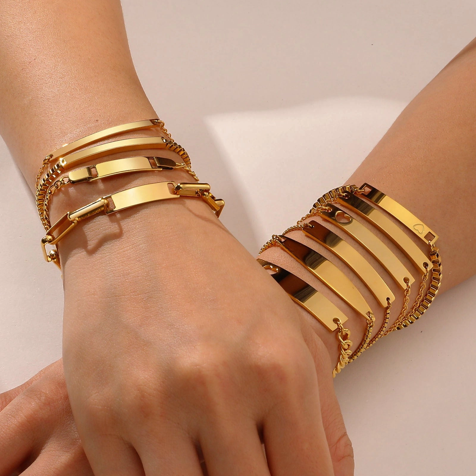 Wholesale Stainless Steel Adjustable Bracelet