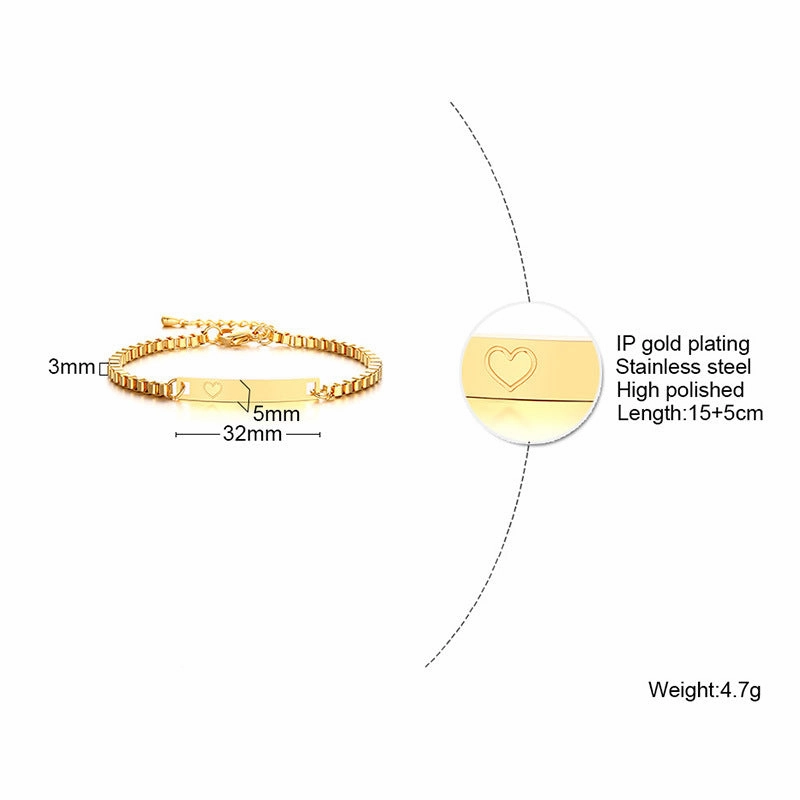 Wholesale Stainless Steel Adjustable Bracelet