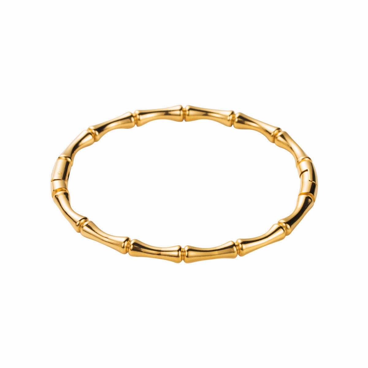 Wholesale Stainless Steel Bamboo Closed Bracelet