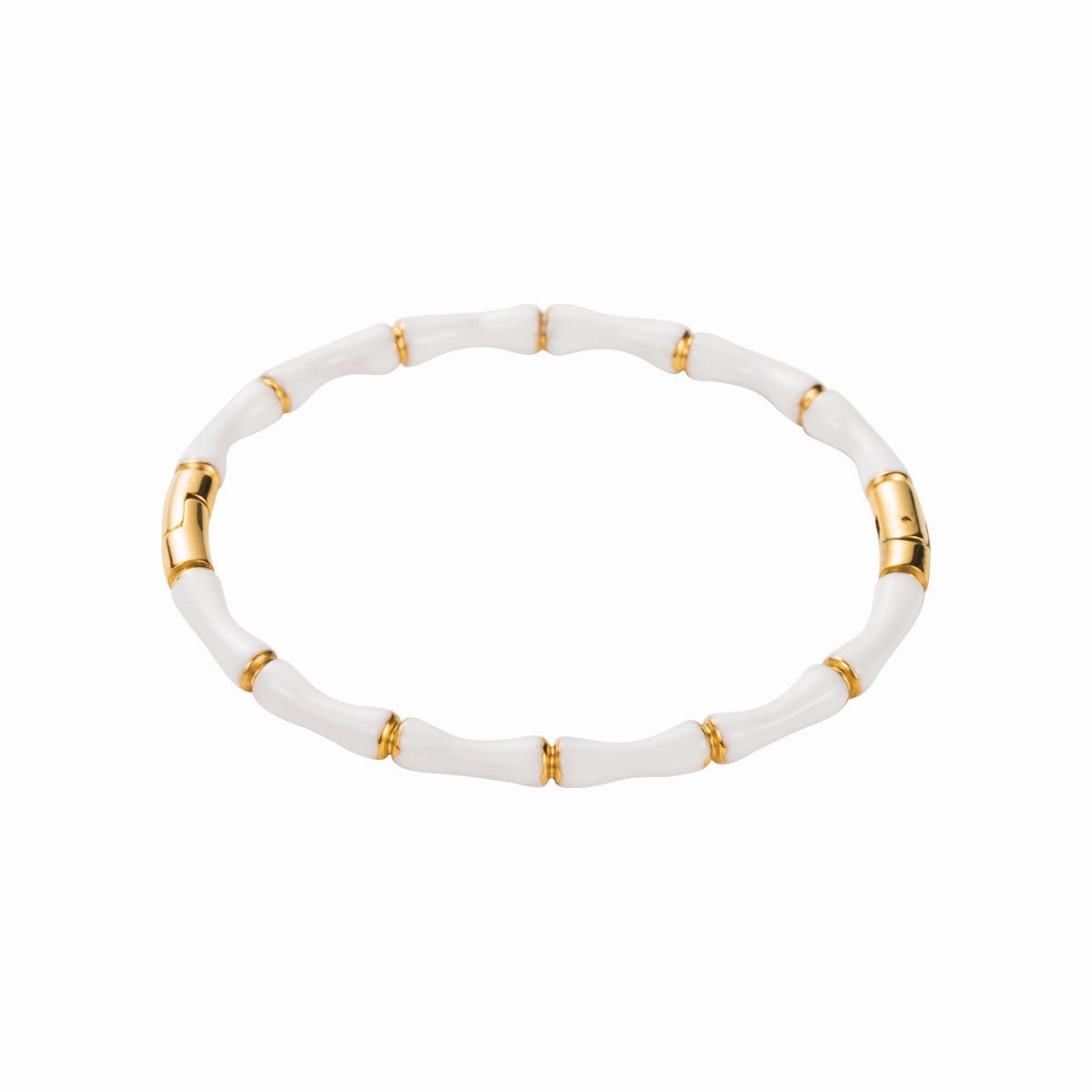 Wholesale Stainless Steel Bamboo Closed Bracelet