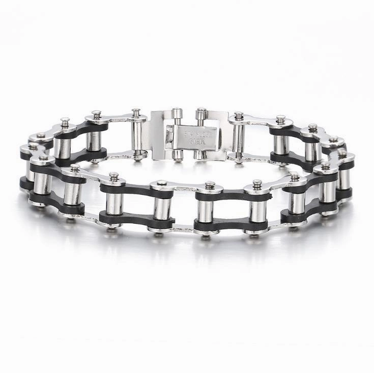Wholesale Stainless Steel Bicycle Chains for Men's Bracelets