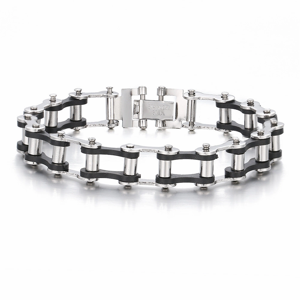 Wholesale Stainless Steel Bicycle Chains for Men's Bracelets
