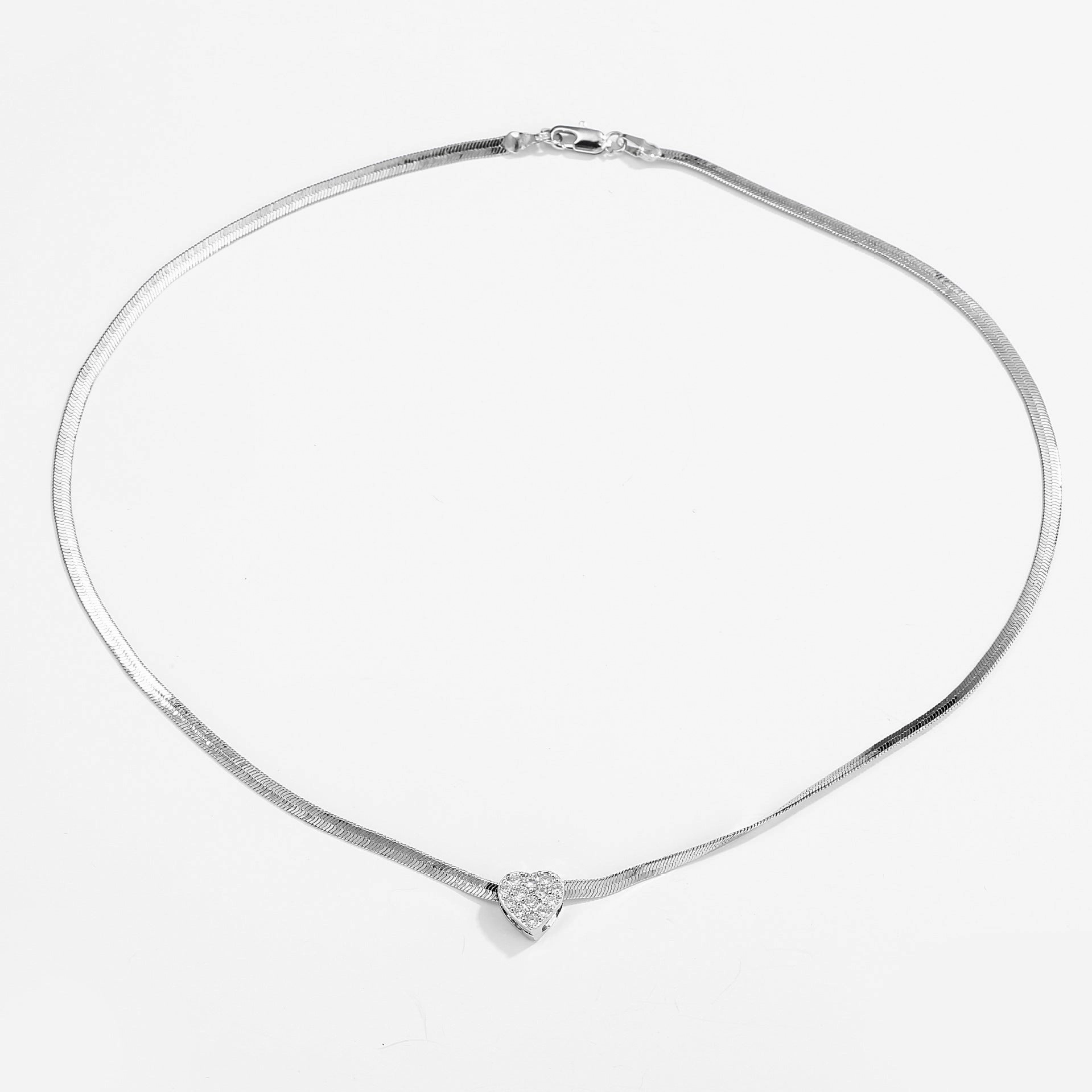 Wholesale Stainless Steel Blade Chain Love Peach Heart Star Necklace