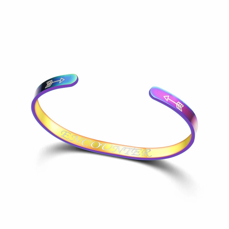 Wholesale Stainless Steel C-shaped Bracelet