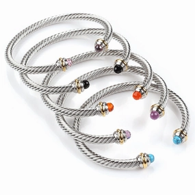 Wholesale Stainless Steel Cable Bracelet