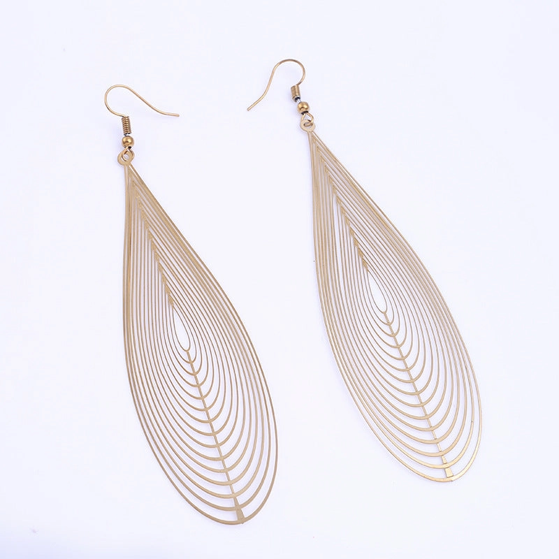 Wholesale Stainless Steel Colorful Statemente Earrings