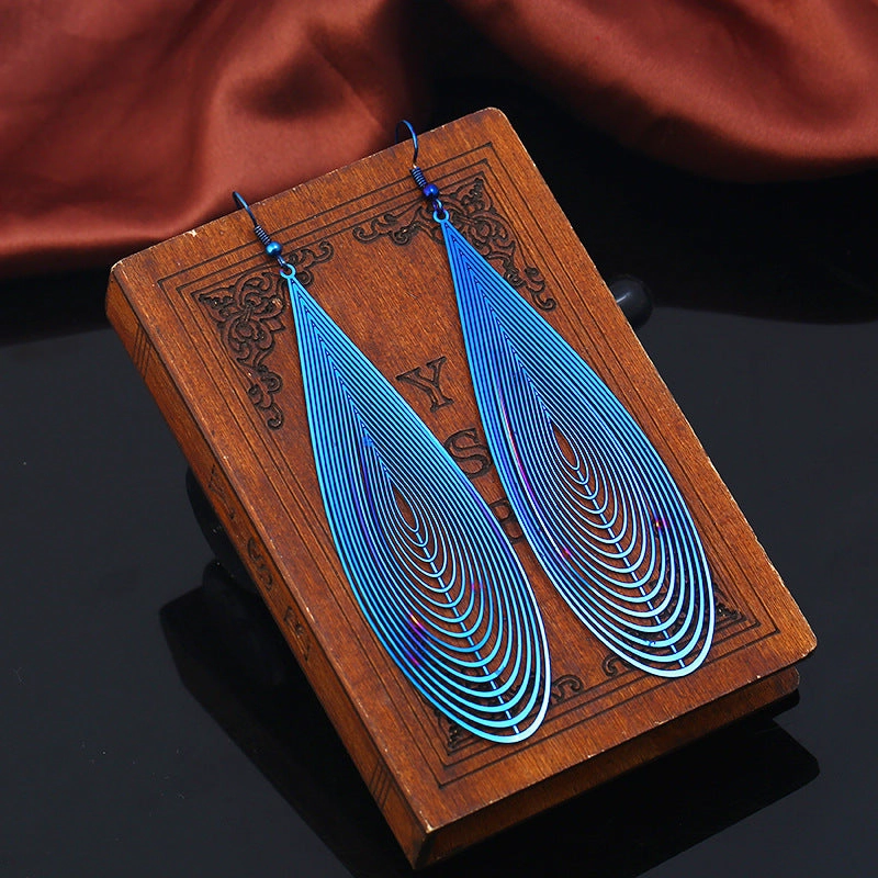 Wholesale Stainless Steel Colorful Statemente Earrings