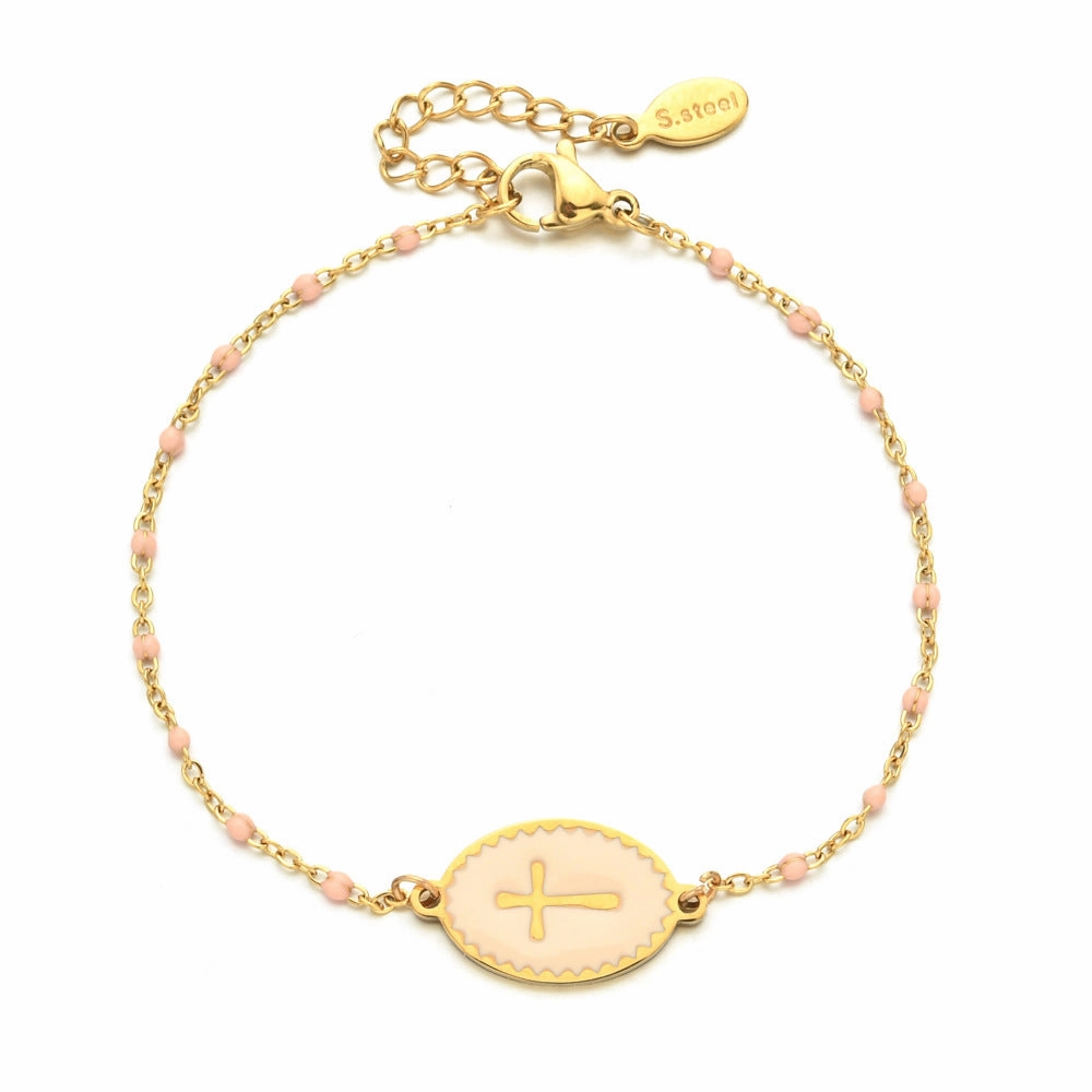 Wholesale Stainless Steel Cross Bracelet