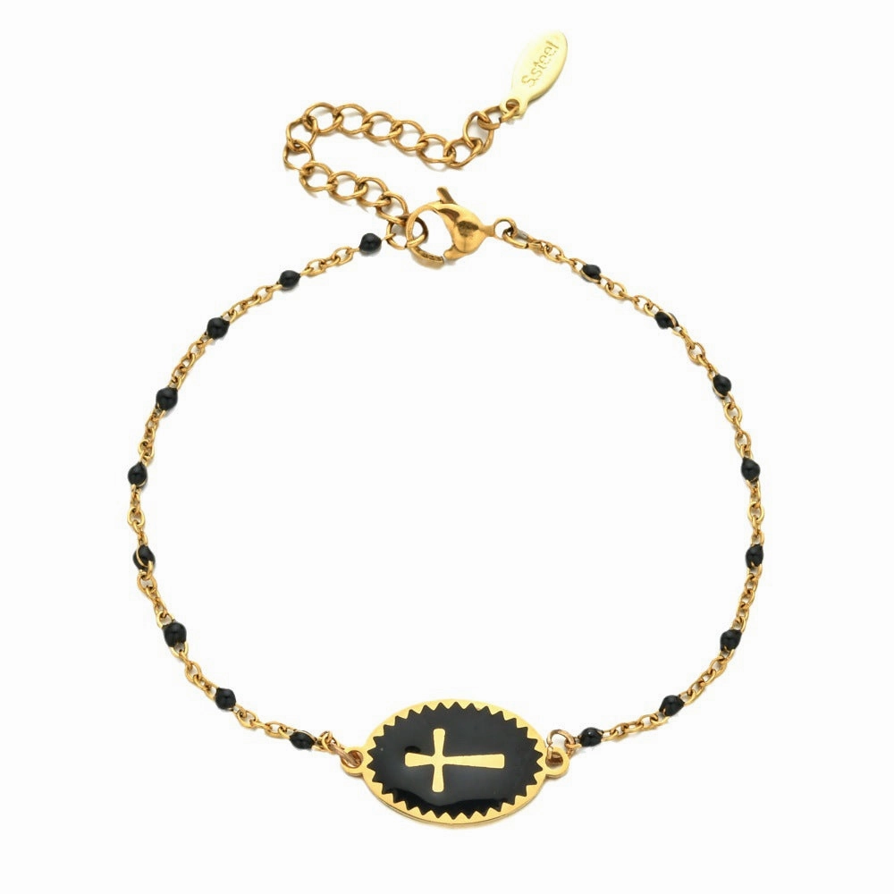 Wholesale Stainless Steel Cross Bracelet