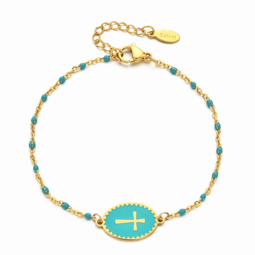 Wholesale Stainless Steel Cross Bracelet