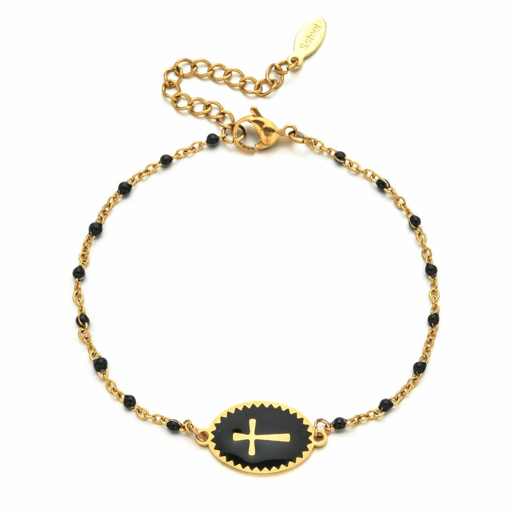 Wholesale Stainless Steel Cross Bracelet