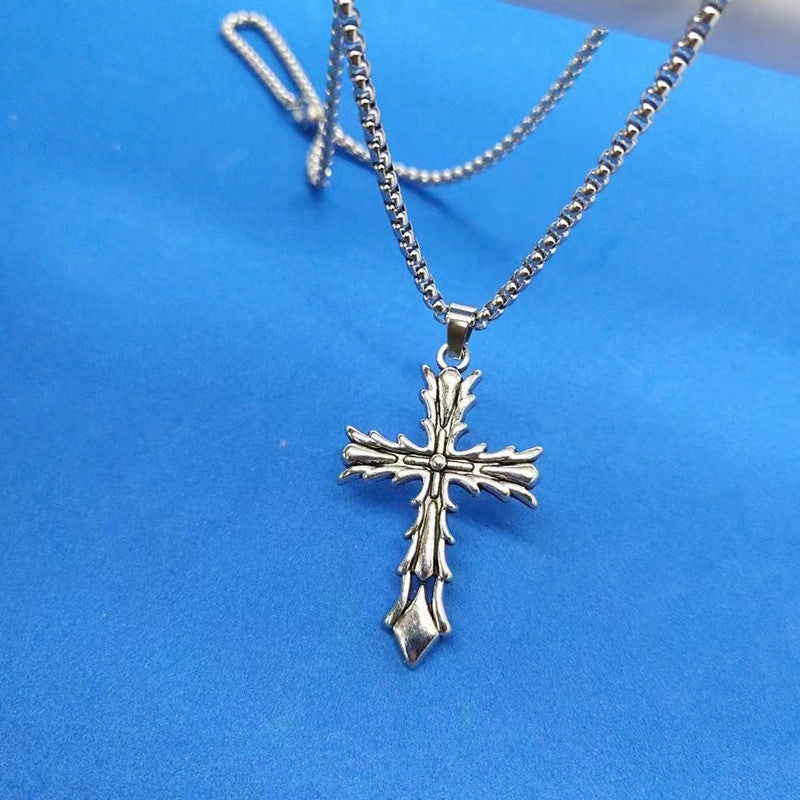 Wholesale Stainless Steel Cross Pendant Necklace