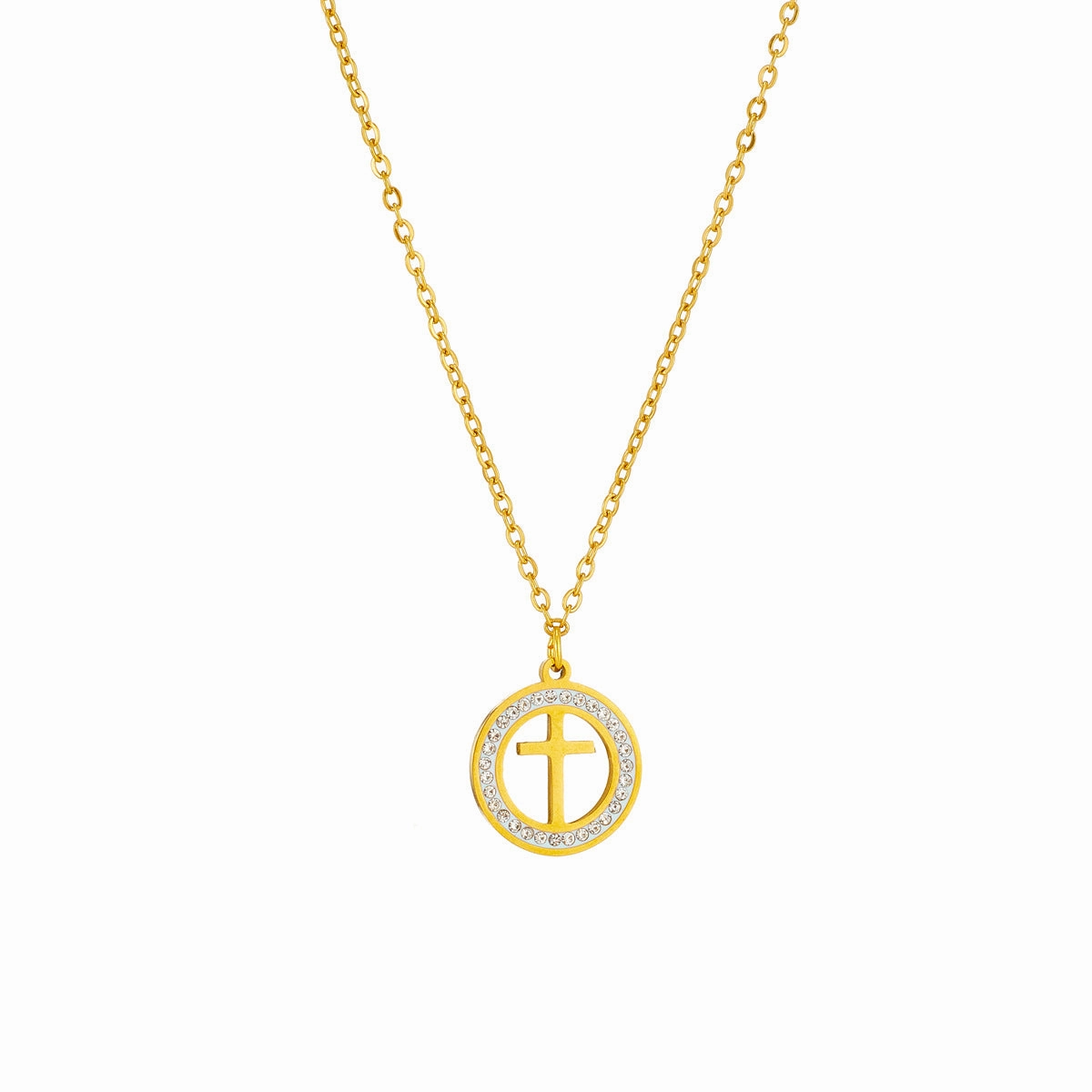 Wholesale Stainless Steel Cross Pendant Necklace