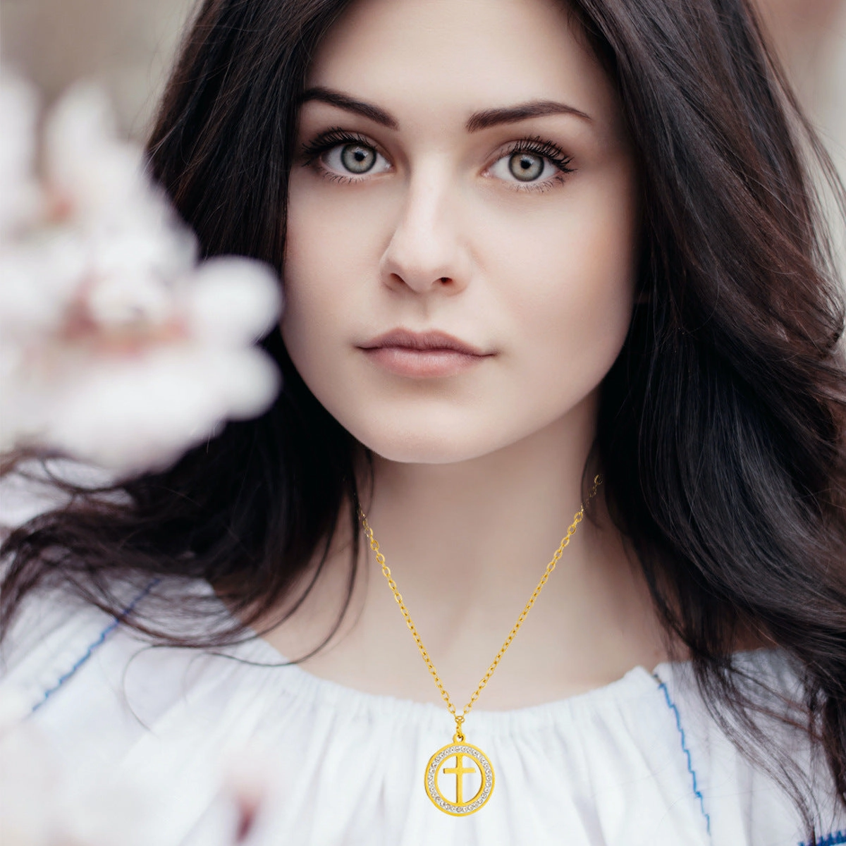 Wholesale Stainless Steel Cross Pendant Necklace