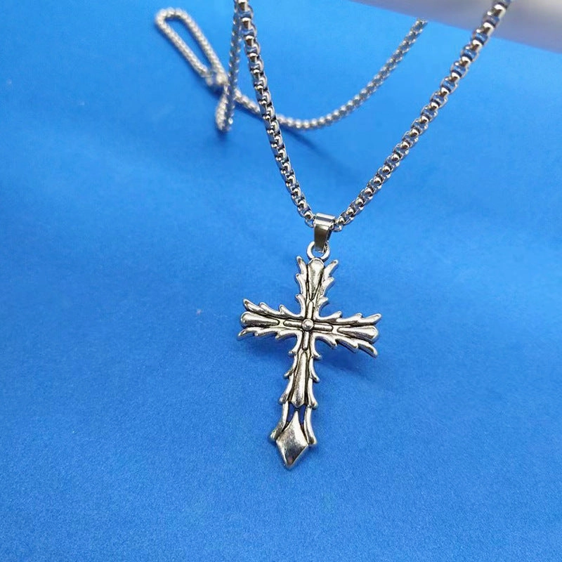 Wholesale Stainless Steel Cross Pendant Necklace
