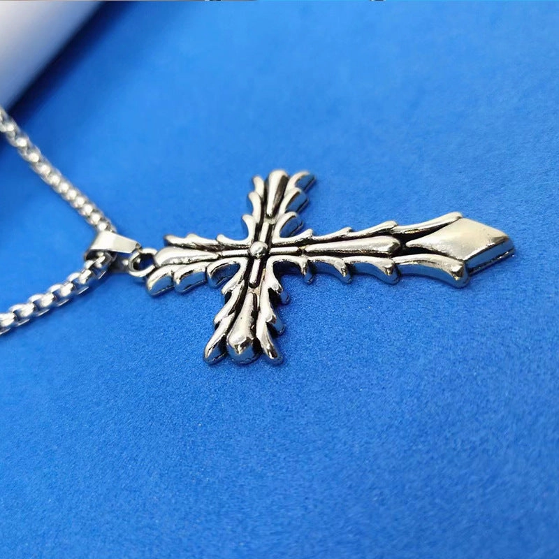 Wholesale Stainless Steel Cross Pendant Necklace