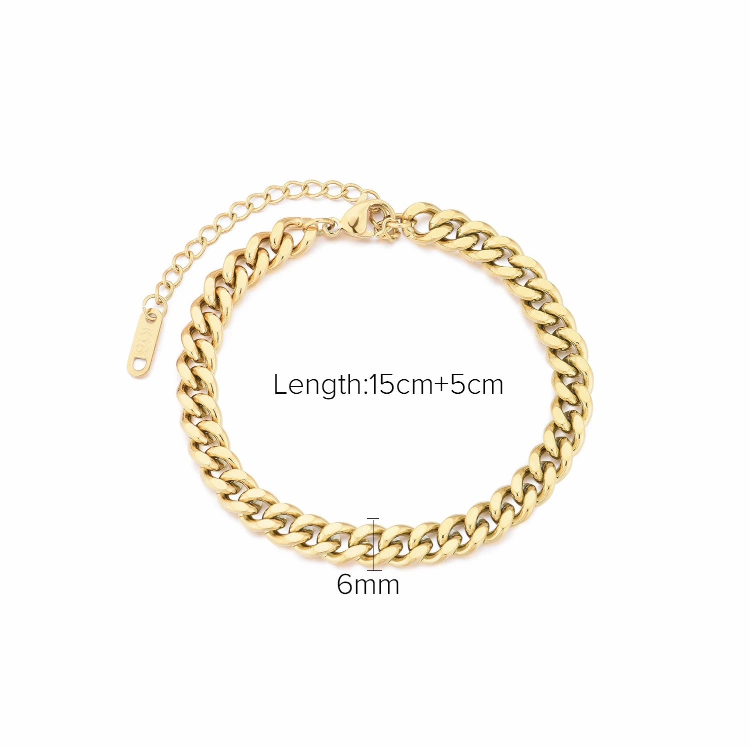 Wholesale Stainless Steel Cuba Mesh Belt Titanium Steel Gold Plated Wide Bracelet