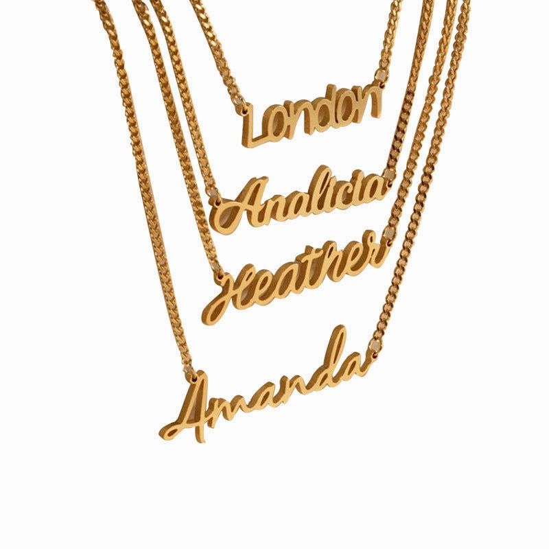 Wholesale Stainless Steel Custom Name Necklaces