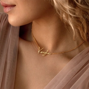 Wholesale Stainless Steel Custom Name Necklaces