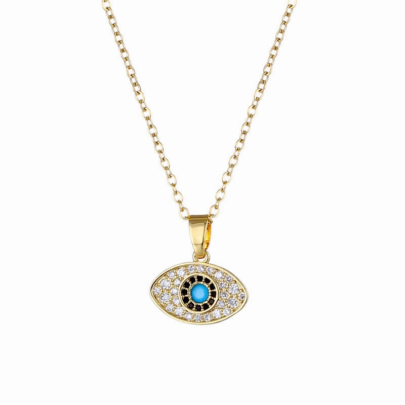 Wholesale Stainless Steel Devil Eye Necklace