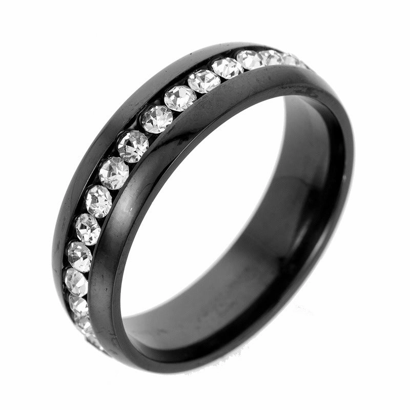Wholesale Stainless Steel Diamond Ring