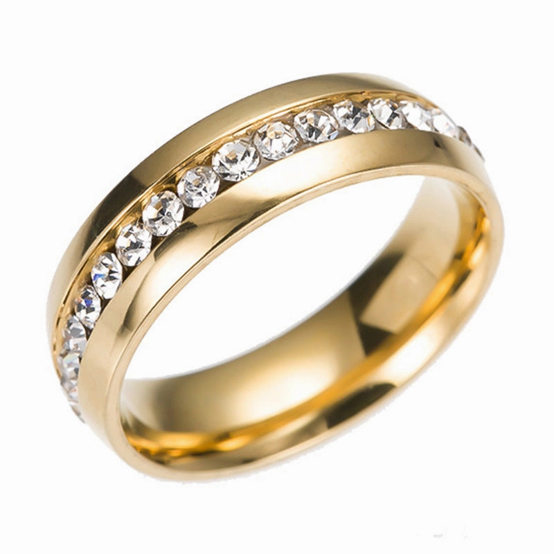 Wholesale Stainless Steel Diamond Ring