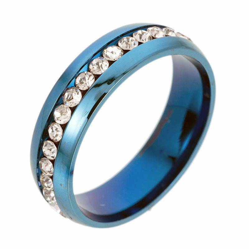 Wholesale Stainless Steel Diamond Ring