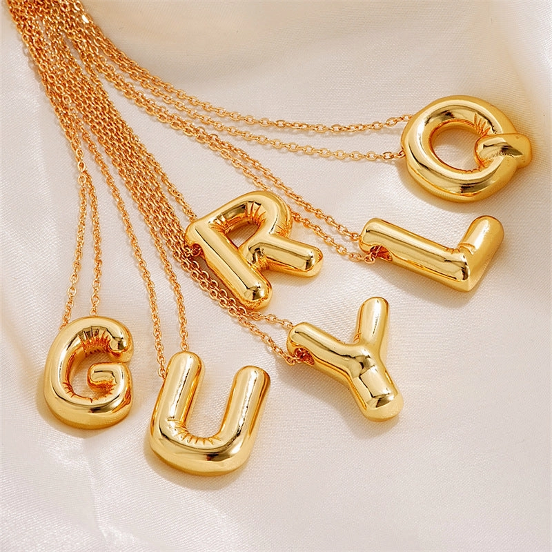 Wholesale Stainless Steel English Letter Necklaces