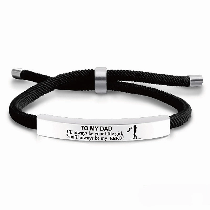 Wholesale Stainless Steel Father's Day Bracelet