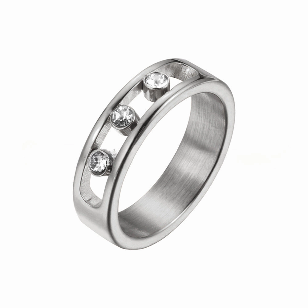 Wholesale Stainless Steel Gold Plated Necklace Ring Bracelet Set