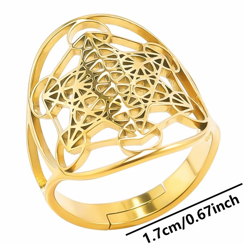 Wholesale Stainless Steel Hollow Opening Adjustable Cutting Ring