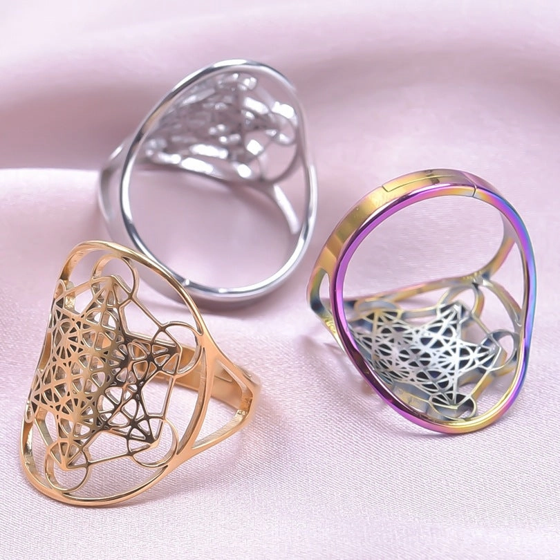 Wholesale Stainless Steel Hollow Opening Adjustable Cutting Ring