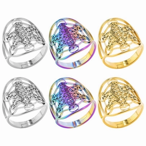 Wholesale Stainless Steel Hollow Opening Adjustable Cutting Ring