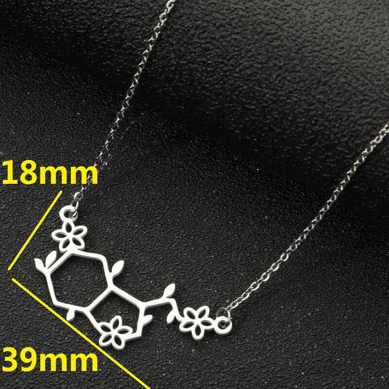 Wholesale Stainless Steel I LOVE YOU Key Clavicle Chain Necklace